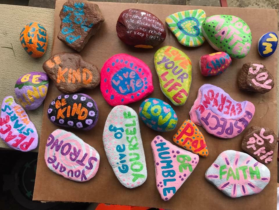 Kindness Spring Rocks Kindness Rocks the Ohio Valley - The Times Leader
